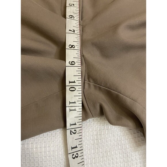 Ann Taylor Signature Tan Crop Pants Size 8 - Picture 9 of 9